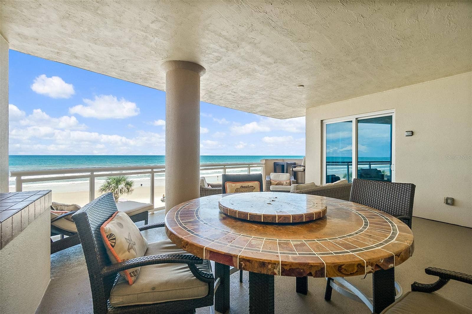 1925 S ATLANTIC AVENUE, #306, Daytona Beach Shores, FL 32118 Large oceanfront balcony