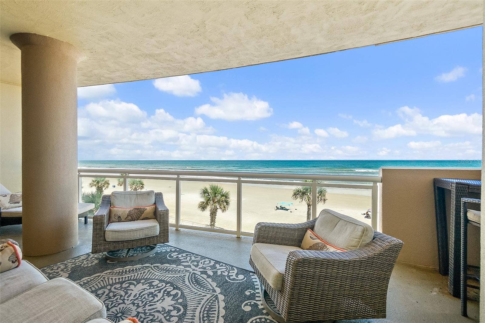 1925 S ATLANTIC AVENUE, #306, Daytona Beach Shores, FL 32118 Largest balcony in the Shores