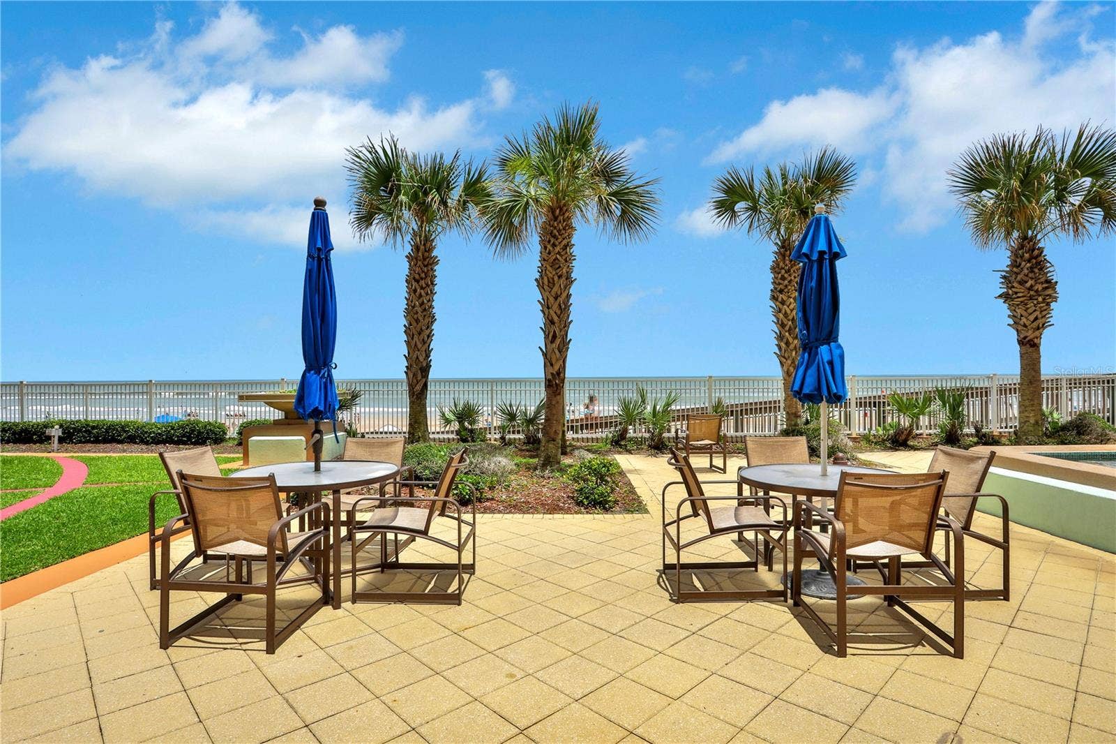 1925 S ATLANTIC AVENUE, #306, Daytona Beach Shores, FL 32118 firepit