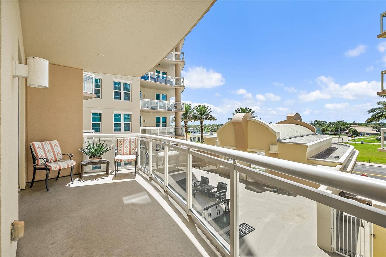 1925 S ATLANTIC AVENUE, #306, Daytona Beach Shores, FL 32118 West facing balcony
