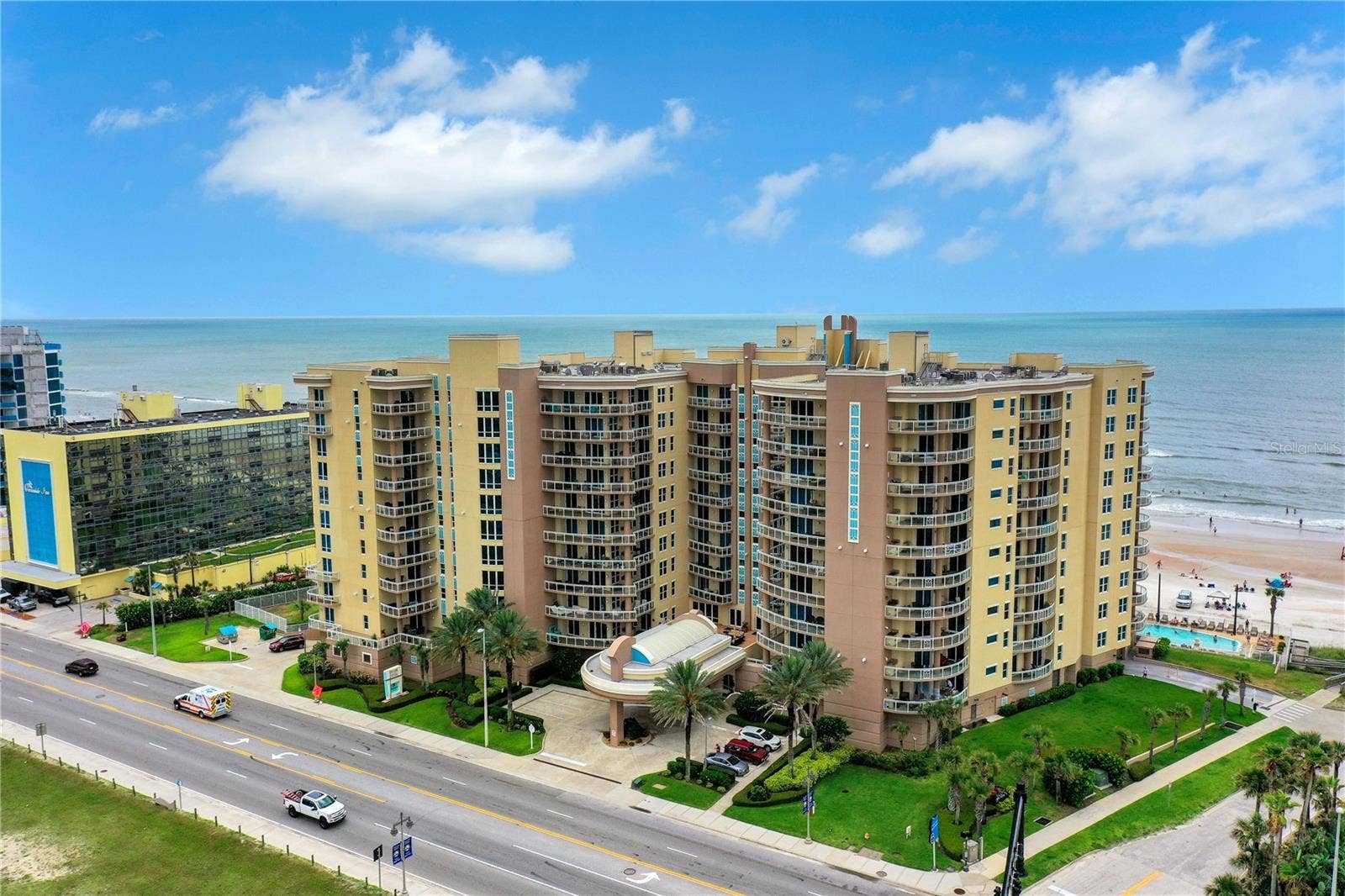 1925 S ATLANTIC AVENUE, #306, Daytona Beach Shores, FL 32118 Aerial views