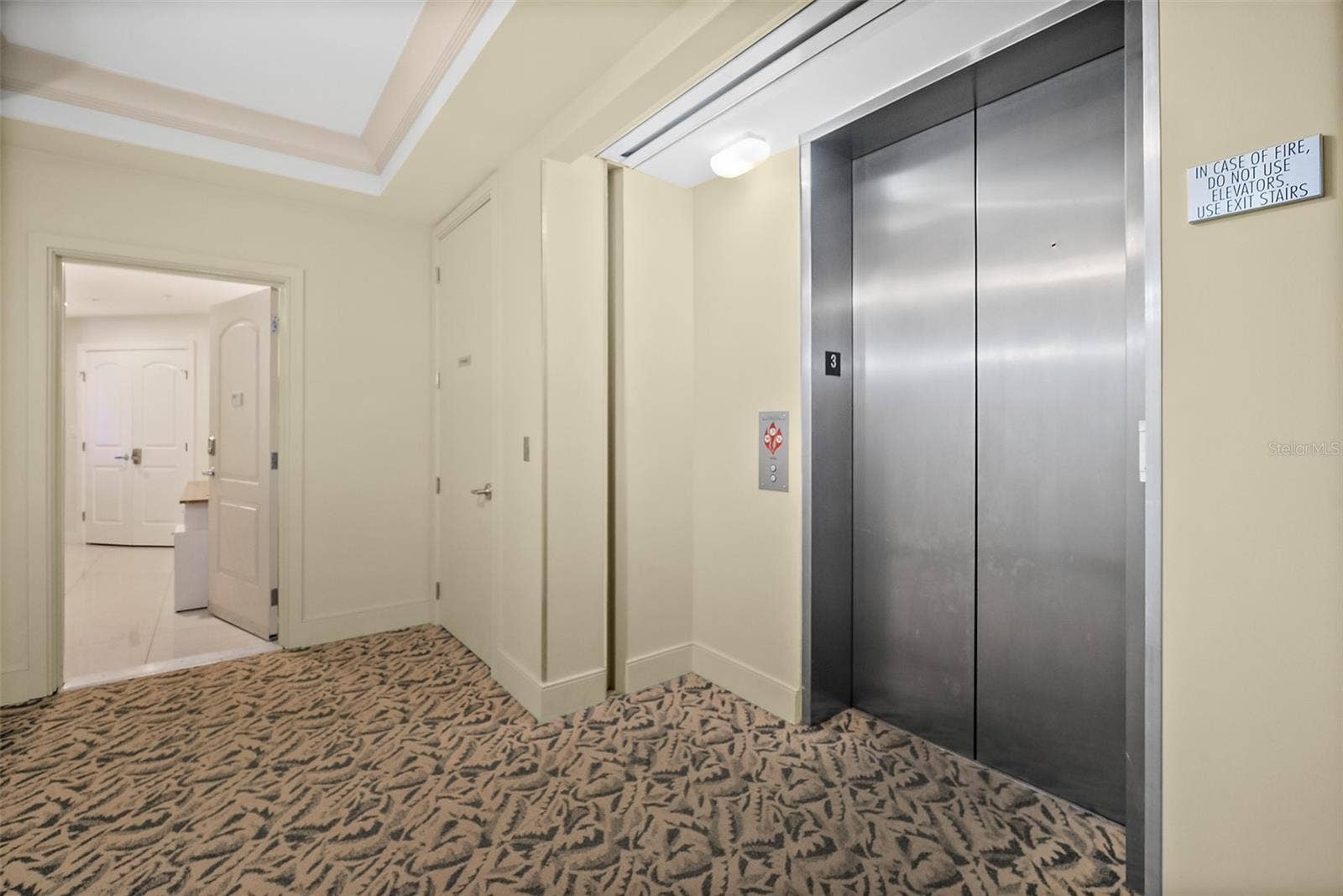 1925 S ATLANTIC AVENUE, #306, Daytona Beach Shores, FL 32118 Backdoor entrance to the 2nd elevator