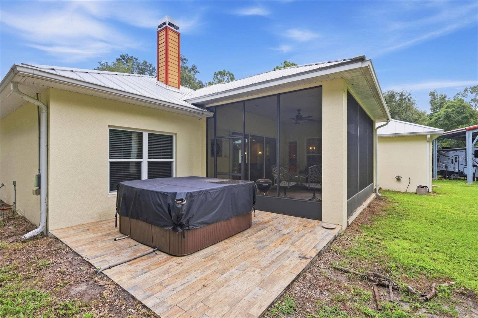 1806 GLENWOOD OAKS LANE, Deland, FL 32720 BACK PATIO