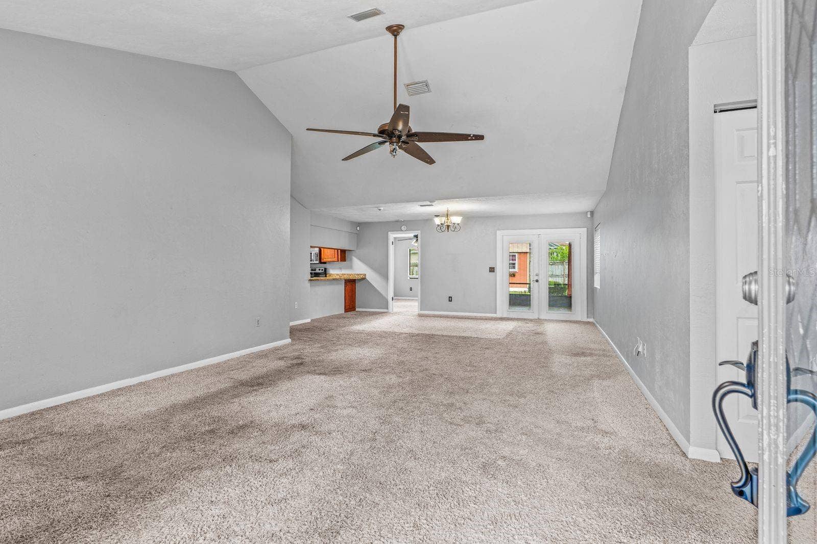 view from entry door