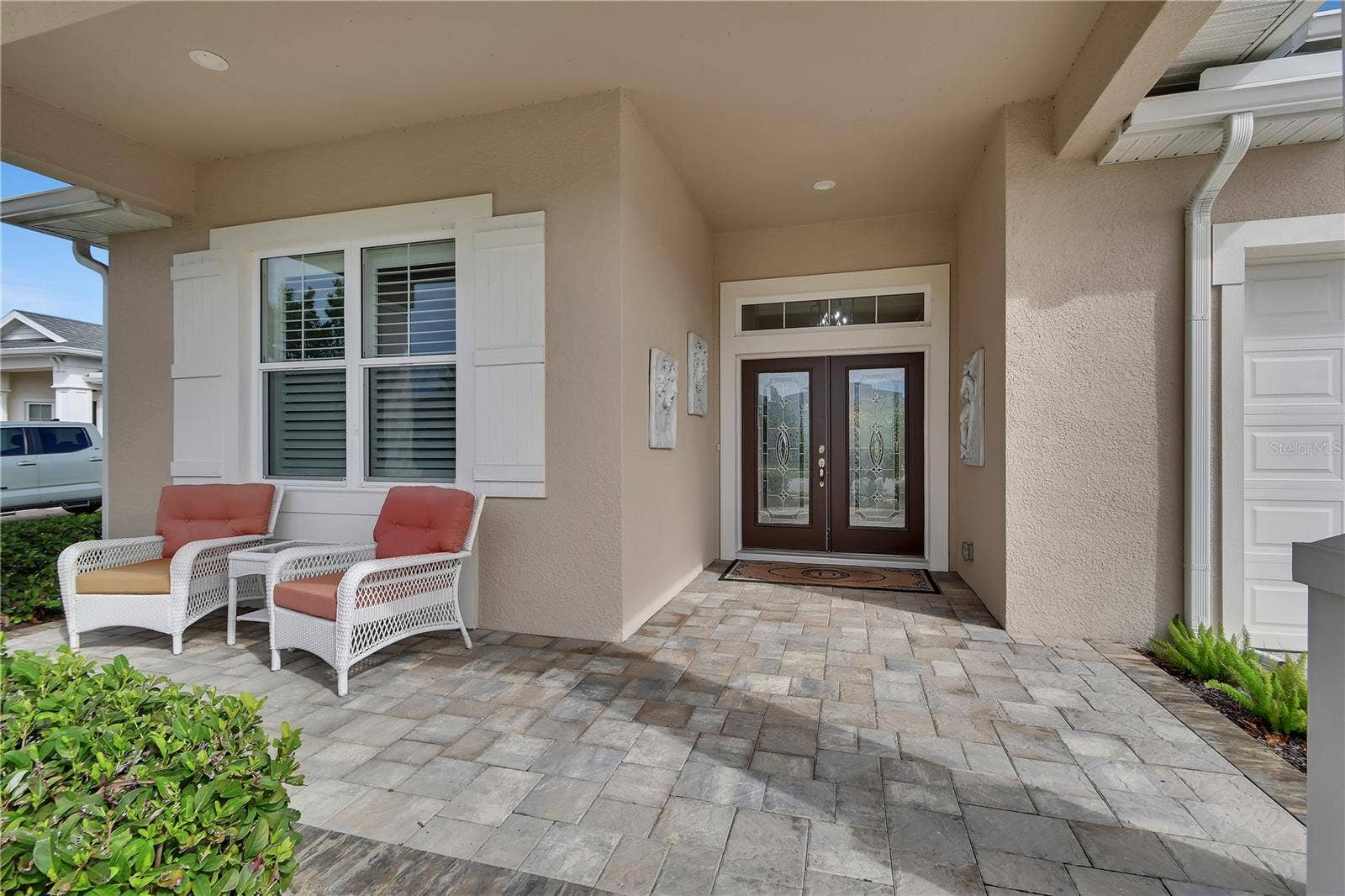 Large front porch