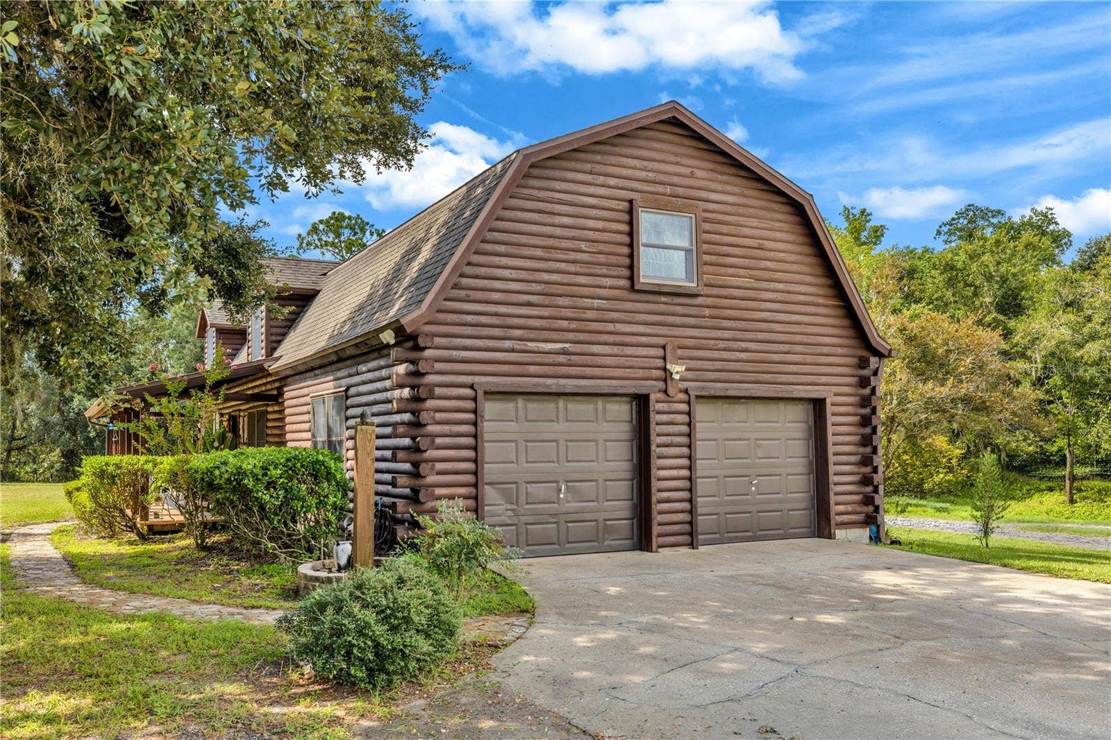 Garage from Driveway