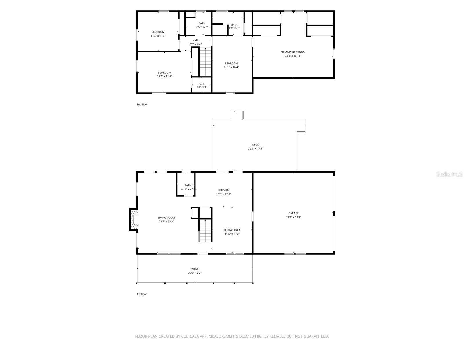 Floor Plan Both Floors