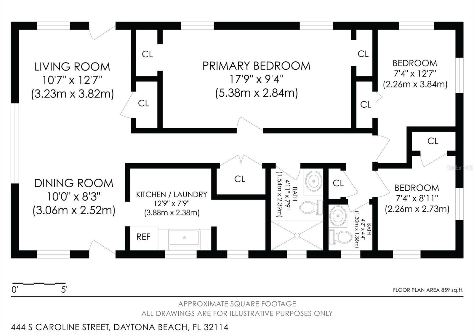 444 S CAROLINE STREET, Daytona Beach, FL 32114 444 S CAROLINE STREET, Daytona Beach, FL 32114