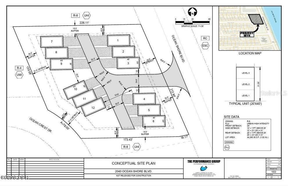 2040 OCEAN SHORE BOULEVARD, Ormond Beach, FL 32176 2040 OCEAN SHORE BOULEVARD, Ormond Beach, FL 32176