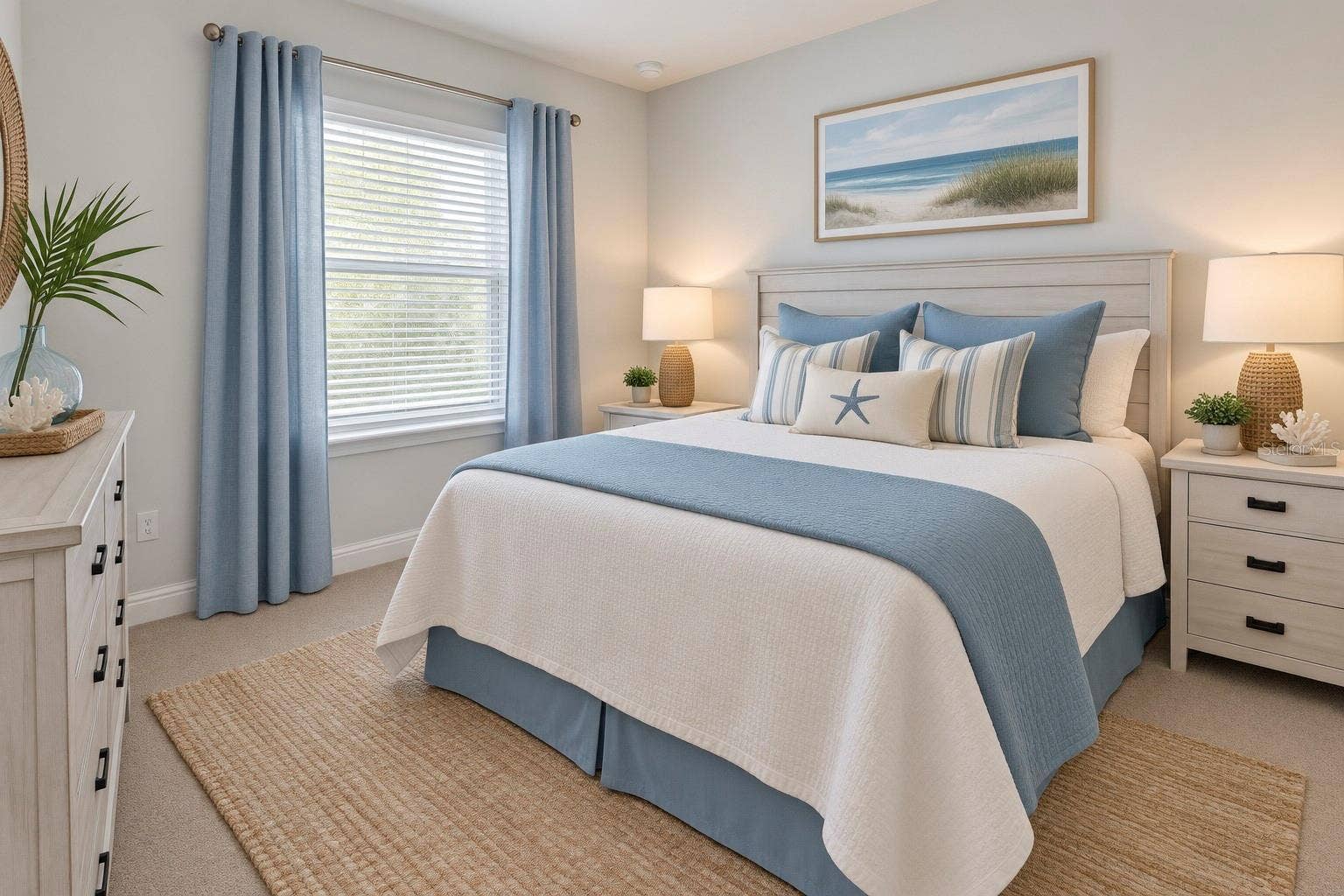 Staged bed 3