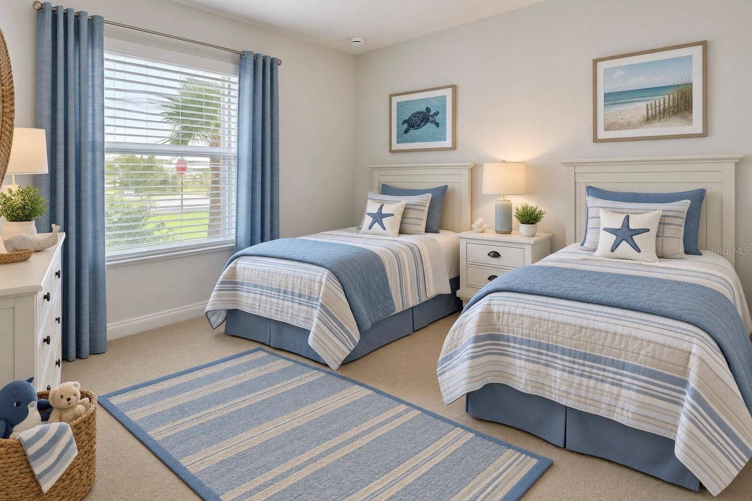 Staged bed 2
