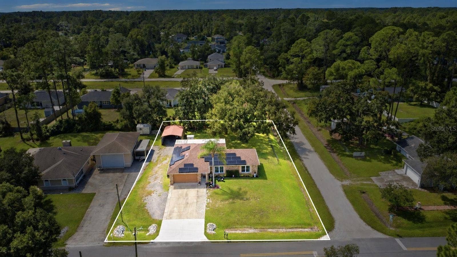 2188 8TH AVENUE, Deland, FL 32724 HIGHLIGHTED BOUNDARY LINES