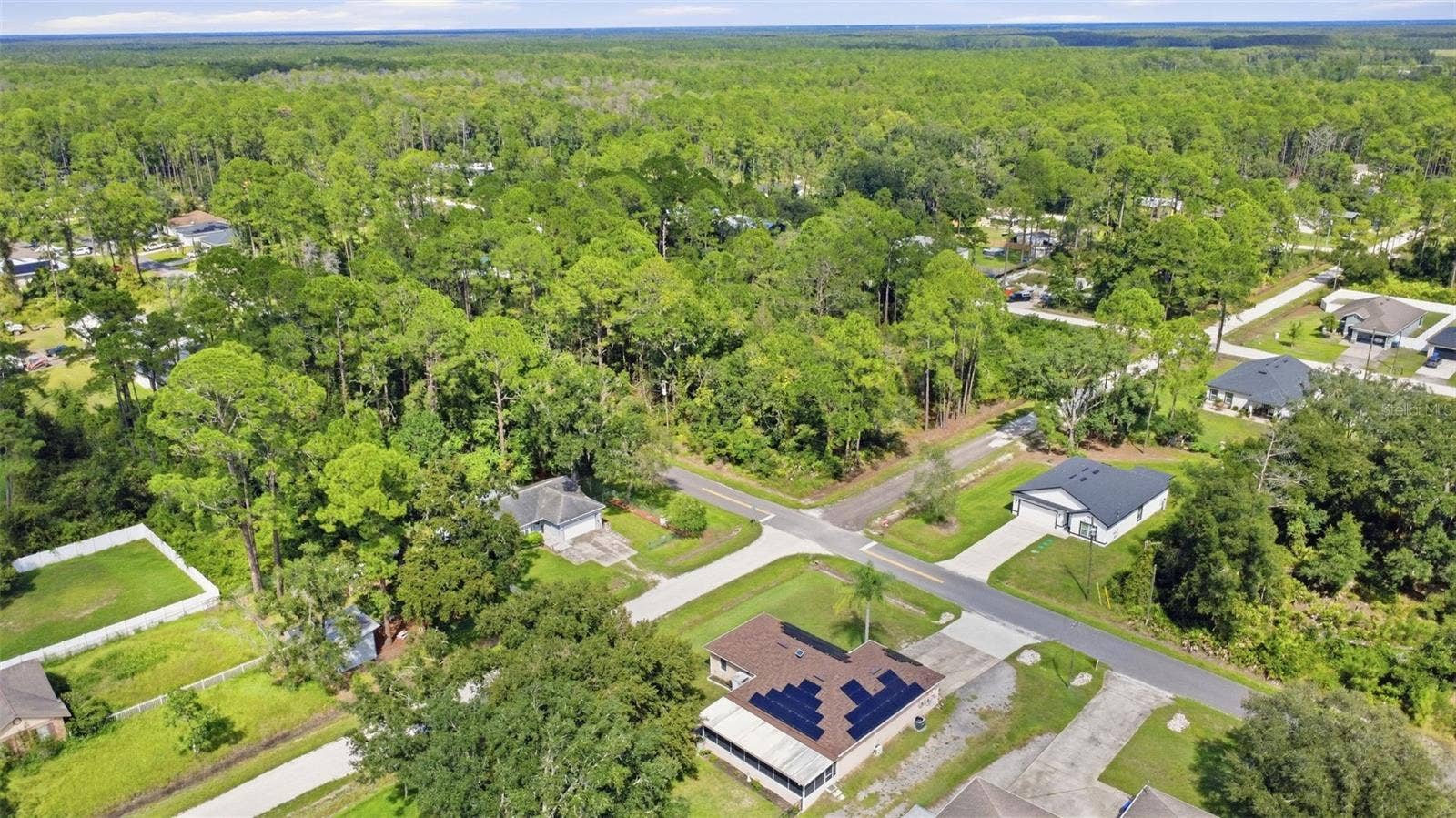 2188 8TH AVENUE, Deland, FL 32724 REAR AERIAL VIEW