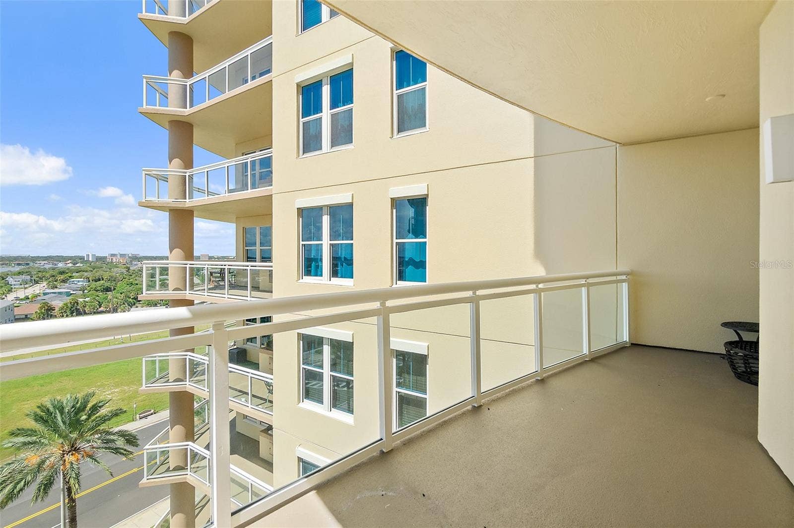 1925 S ATLANTIC AVENUE, #806, Daytona Beach Shores, FL 32118 Riverfront balcony