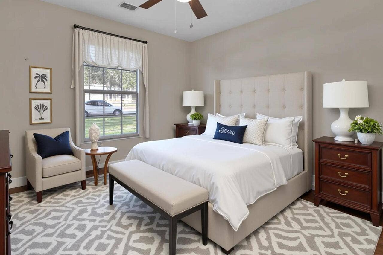 Bedroom 2 - Virtually Staged