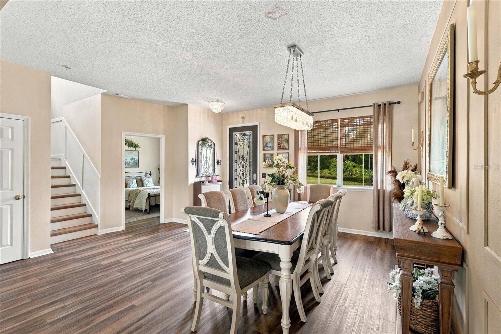8 ANGELA DRIVE, Palm Coast, FL 32164 Formal dining area towards bonus room, currently being utilized as a 6th bedroom.