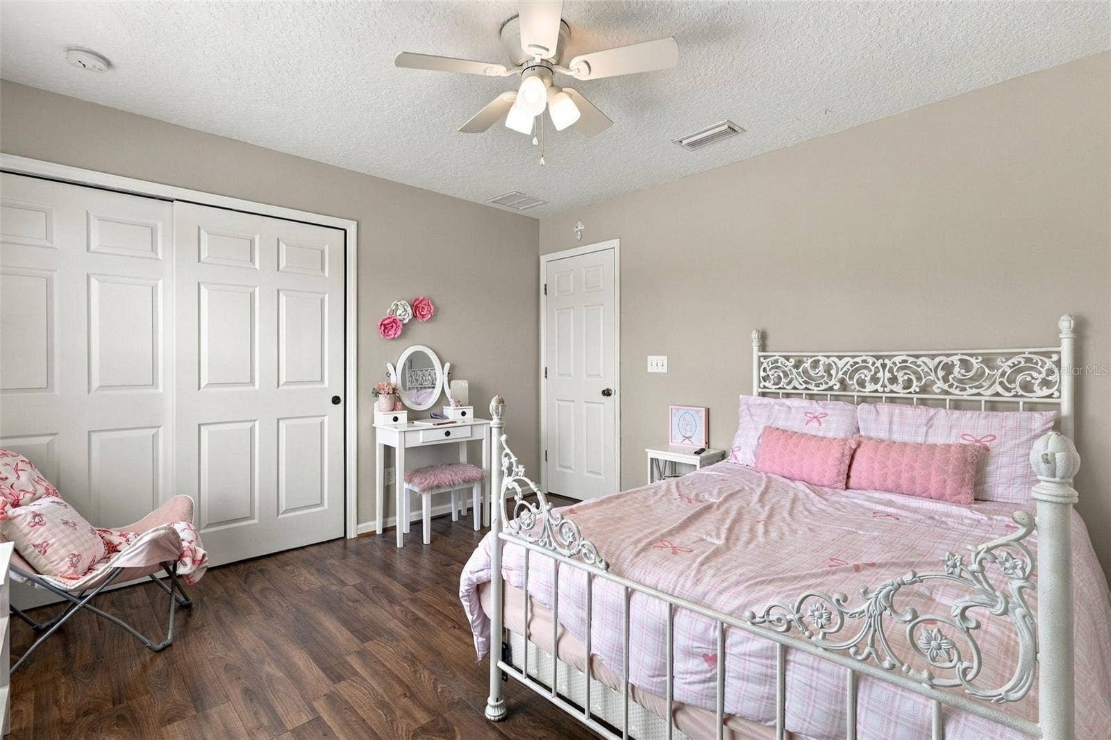 8 ANGELA DRIVE, Palm Coast, FL 32164 Down the hall you find the 3rd bedroom with built in closet and ceiling fan