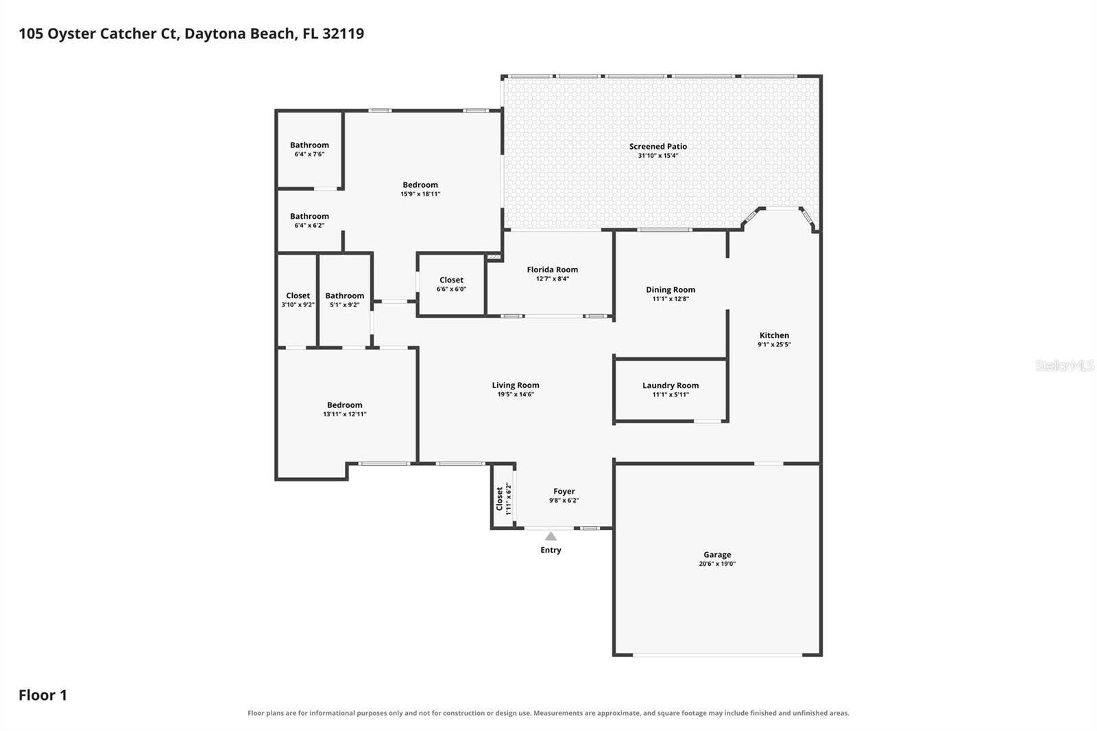 105 OYSTER CATCHER COURT, Daytona Beach, FL 32119