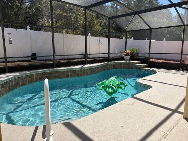 1420 BENT OAKS BOULEVARD, Deland, FL 32724 Another view of the pool -- don't worry the Gator is friendly!