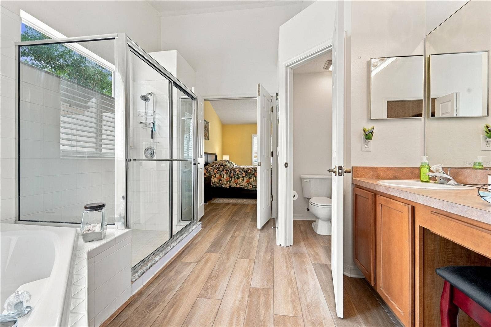 1420 BENT OAKS BOULEVARD, Deland, FL 32724 Another view of primary bathroom looking from walk-in closet