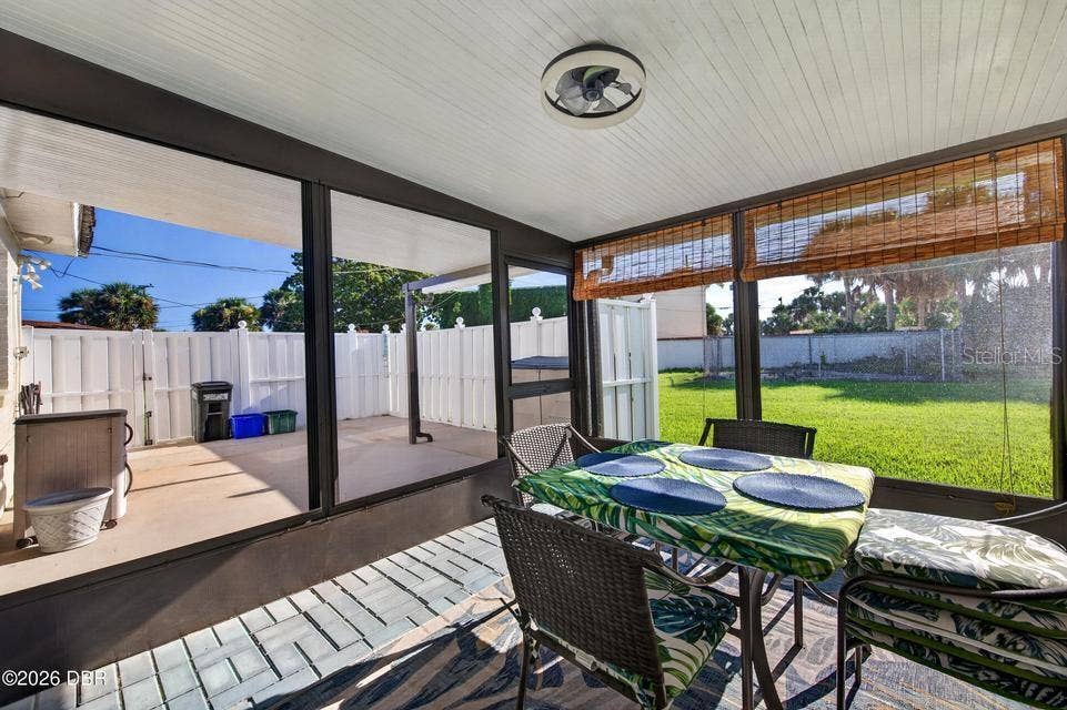 26 ORIOLE CIRCLE, #A, Ormond Beach, FL 32176 Screen Patio