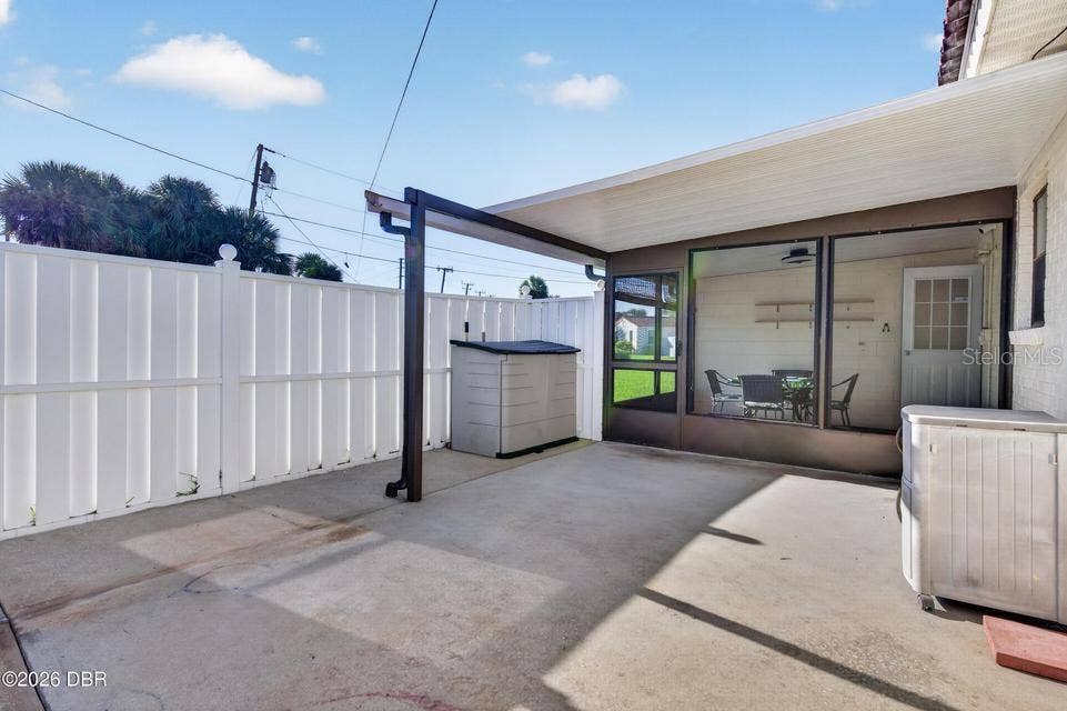 26 ORIOLE CIRCLE, #A, Ormond Beach, FL 32176 Fenced Yard