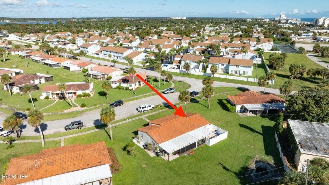 26 ORIOLE CIRCLE, #A, Ormond Beach, FL 32176 Aerial View