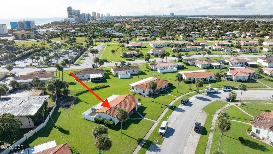 26 ORIOLE CIRCLE, #A, Ormond Beach, FL 32176 Aerial View