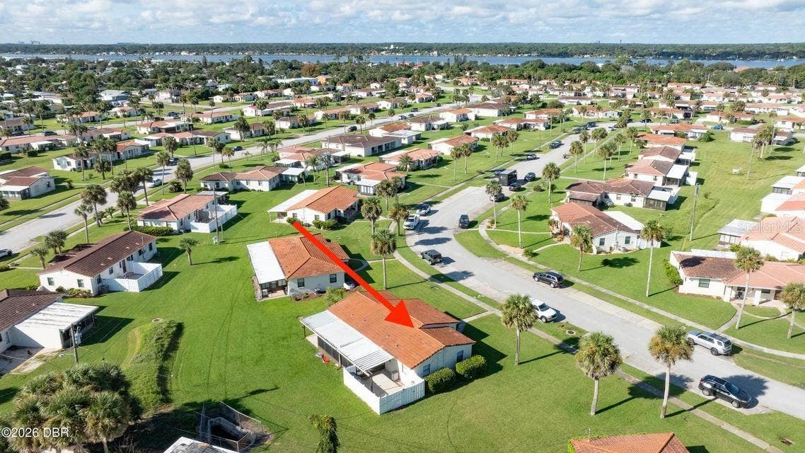 26 ORIOLE CIRCLE, #A, Ormond Beach, FL 32176 Aerial View