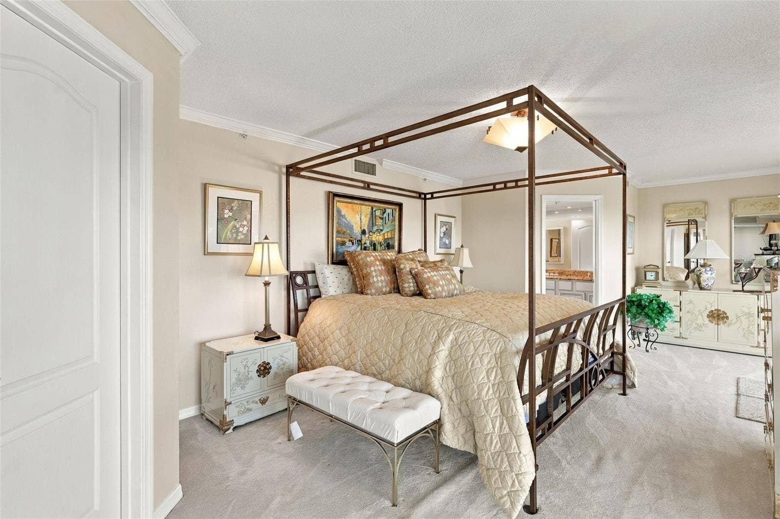 Upper level primary bedroom