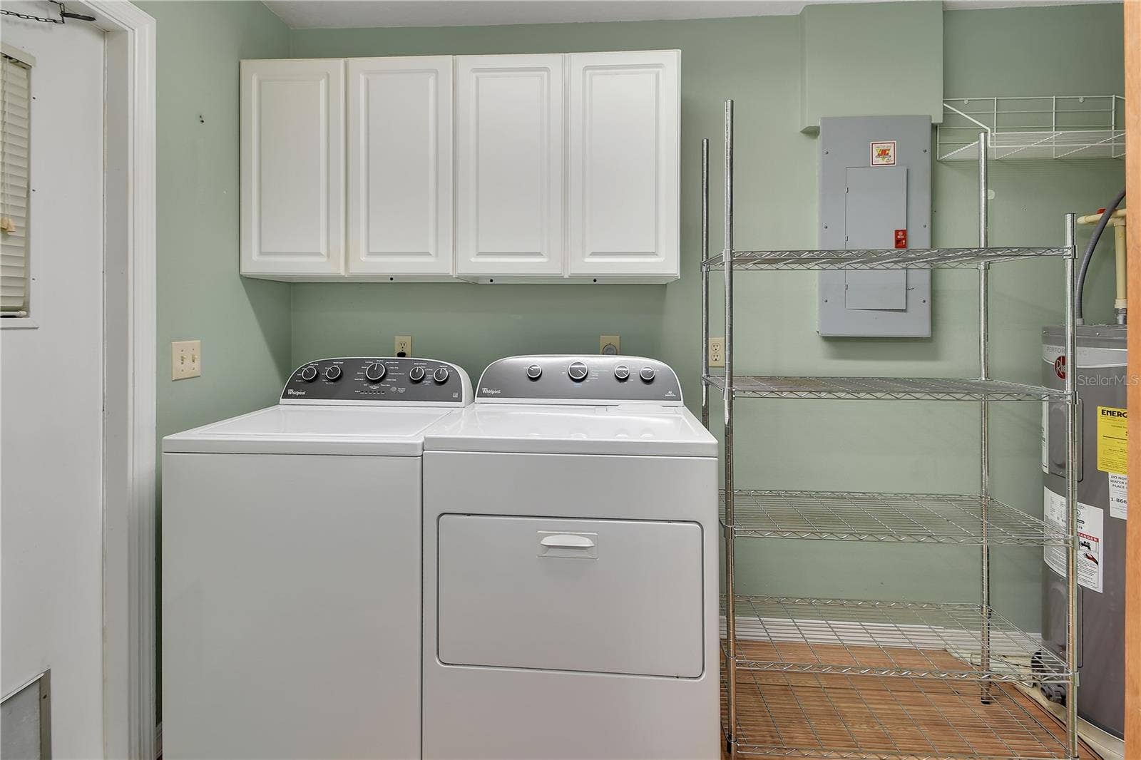 Laundry room.