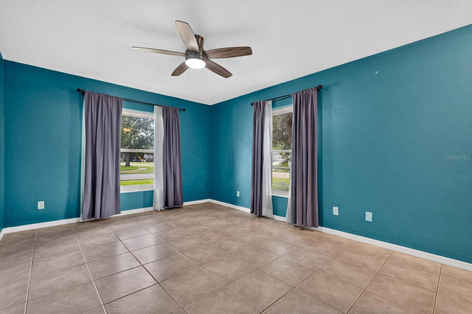 Bedroom with Sliding Glass Doors