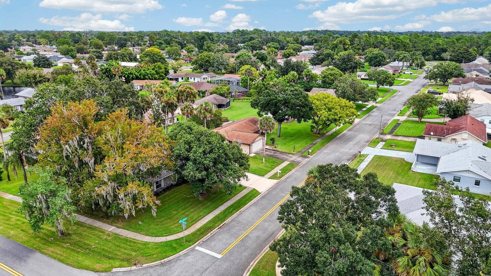 Aerial View of Surrounding Streets