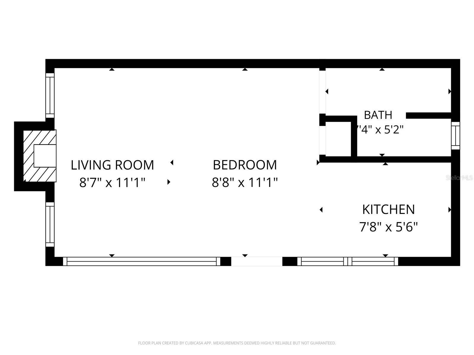 EFFICENCY FLOOR PLAN