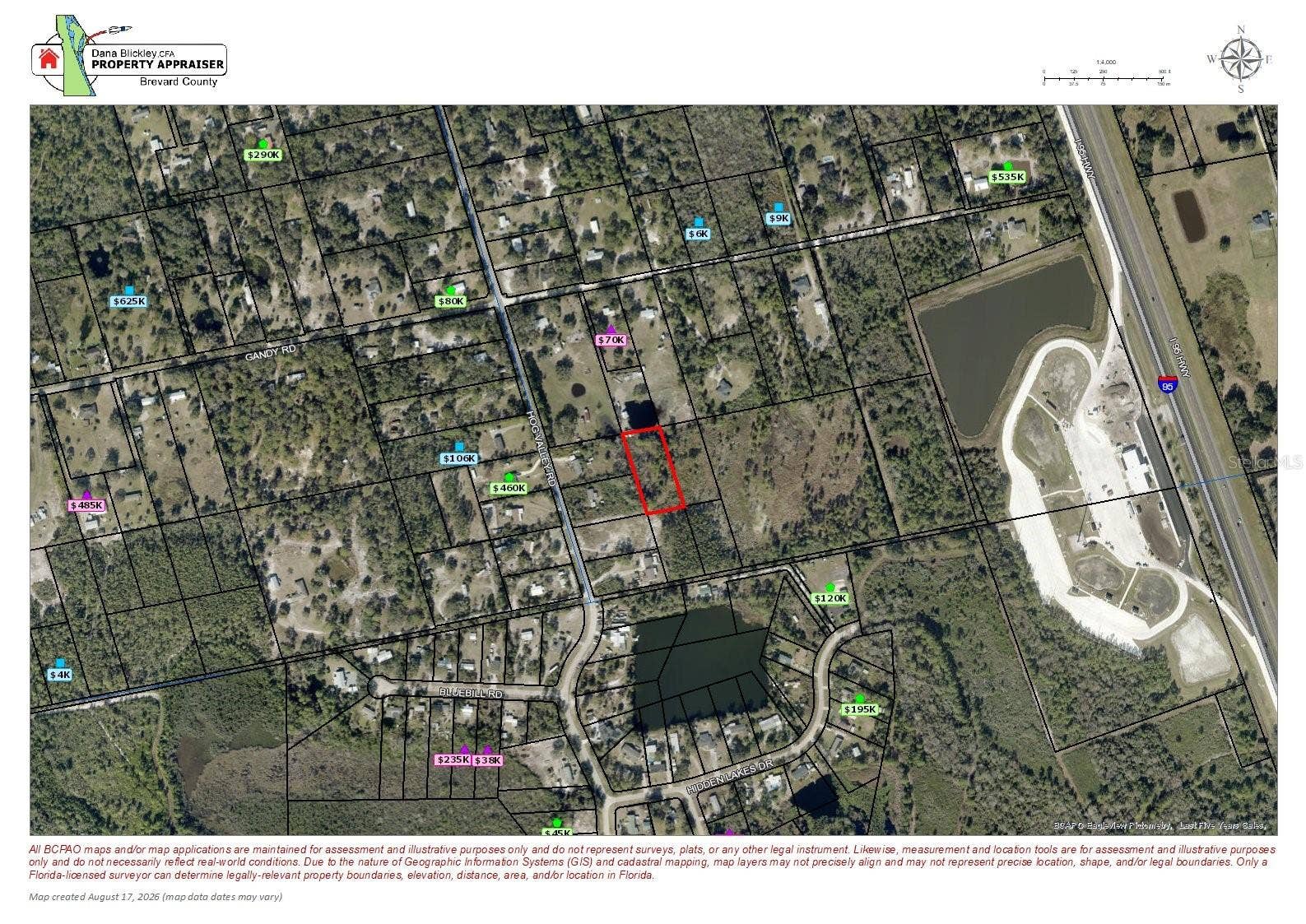 4735 GANDY ROAD, Mims, FL 32754 4735 GANDY ROAD, Mims, FL 32754
