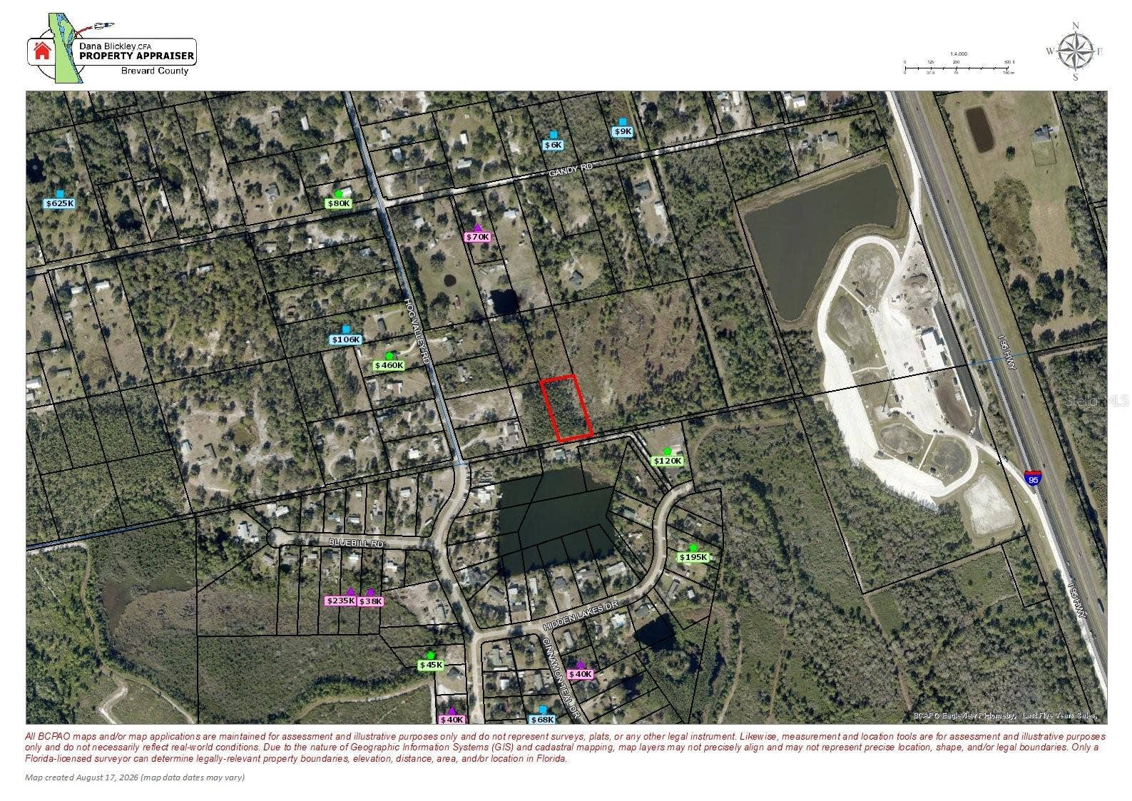 4735 GANDY ROAD, Mims, FL 32754 4735 GANDY ROAD, Mims, FL 32754
