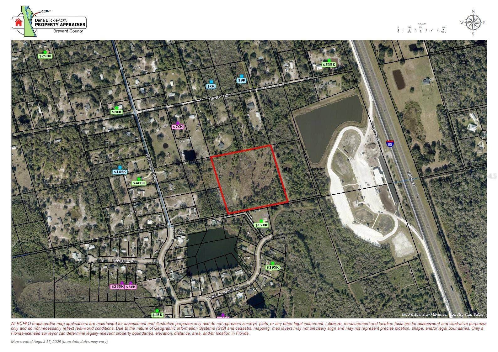 4735 GANDY ROAD, Mims, FL 32754 4735 GANDY ROAD, Mims, FL 32754