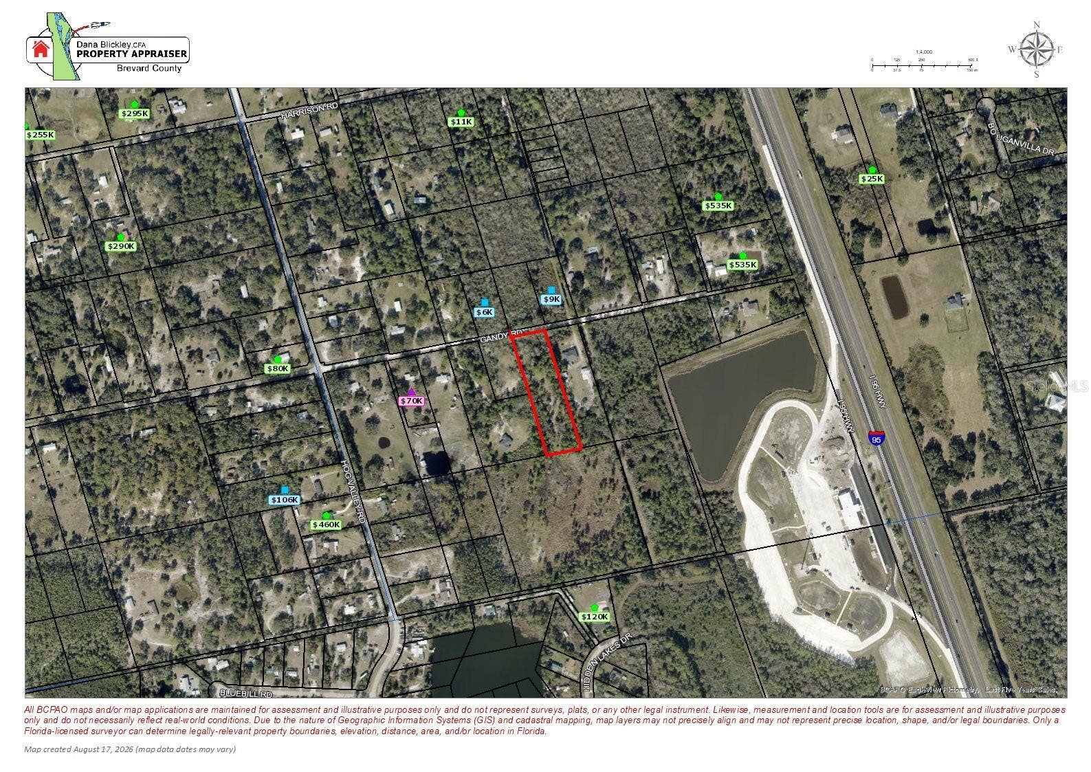 4735 GANDY ROAD, Mims, FL 32754 4735 GANDY ROAD, Mims, FL 32754