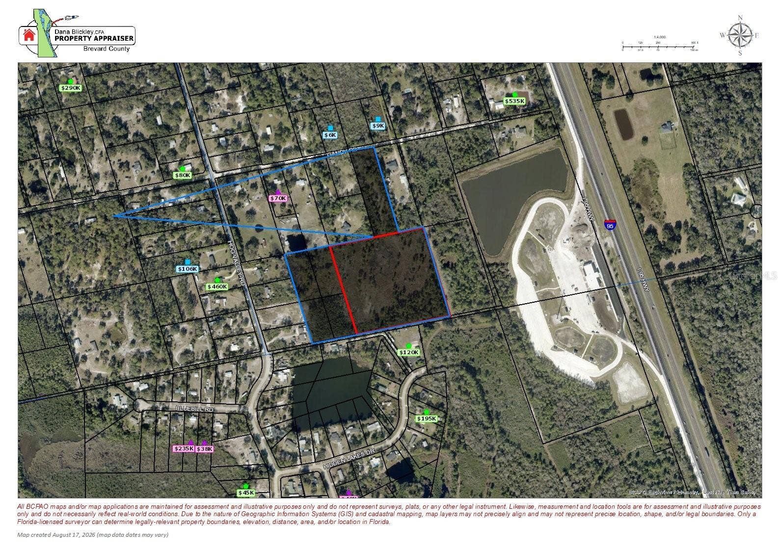 4735 GANDY ROAD, Mims, FL 32754 4735 GANDY ROAD, Mims, FL 32754