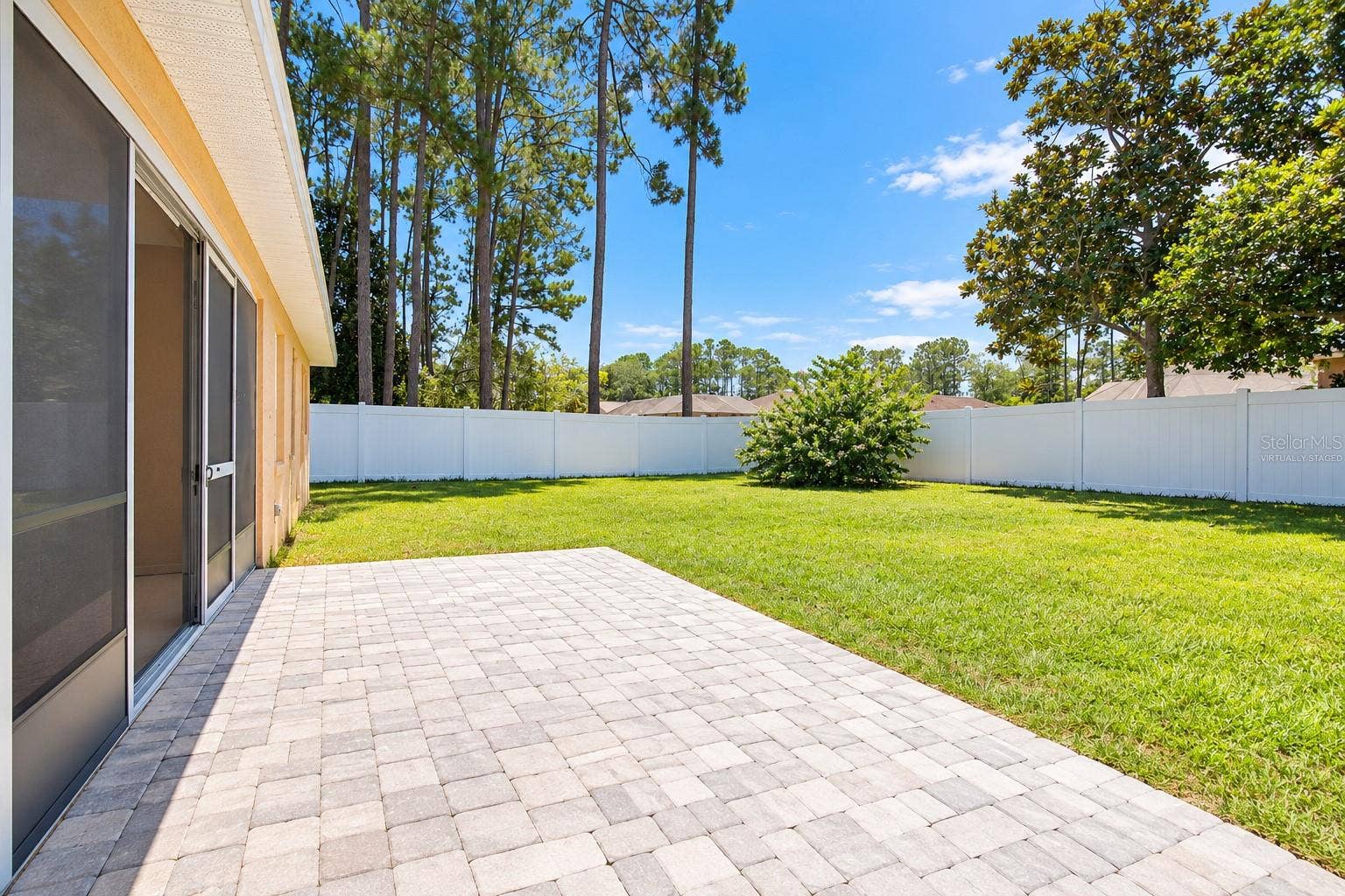 42 BECKNER LANE, Palm Coast, FL 32137 BACK YARD- VIRTUALLY STAGED