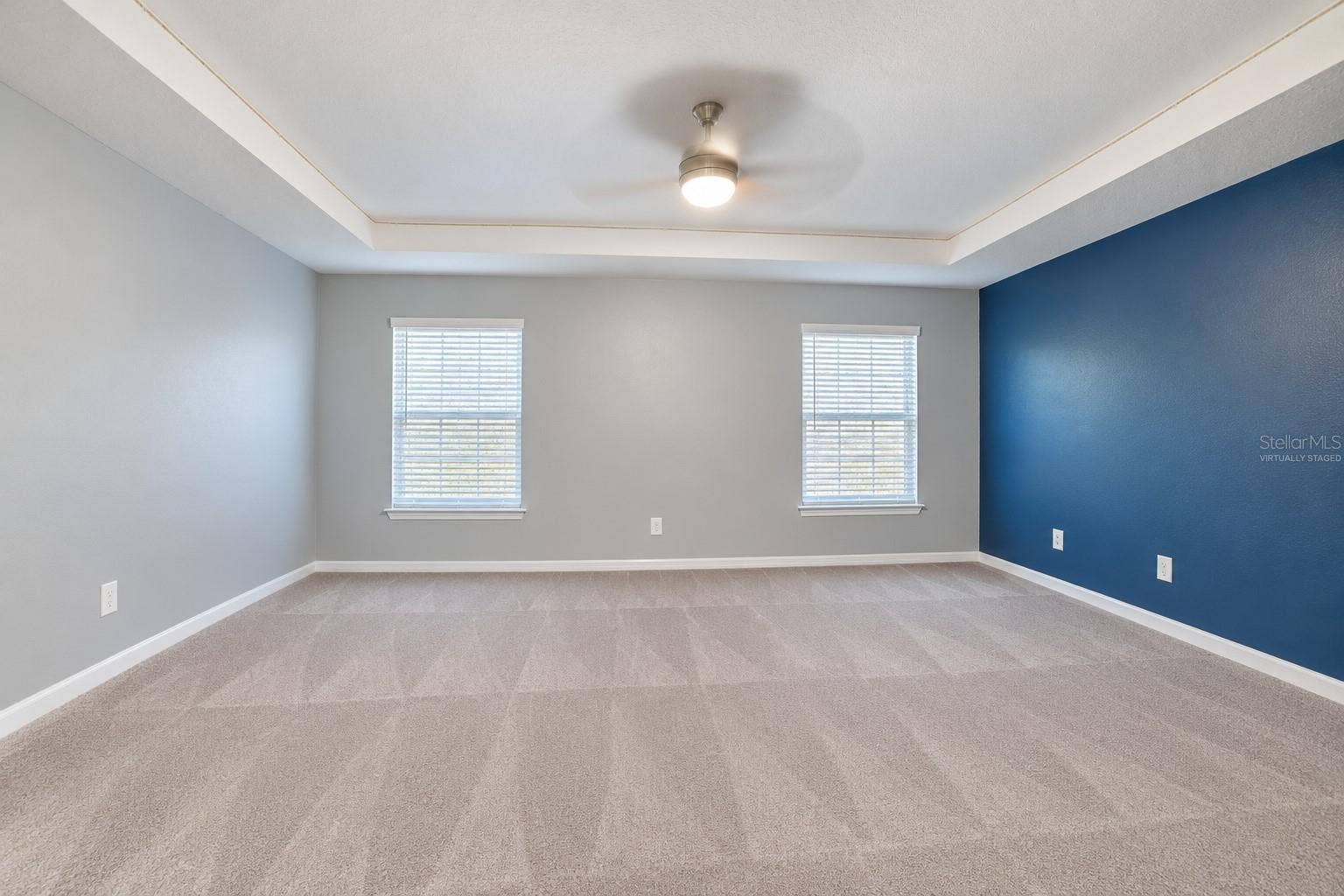 42 BECKNER LANE, Palm Coast, FL 32137 MASTER BEDROOM- VIRTUALLY STAGED