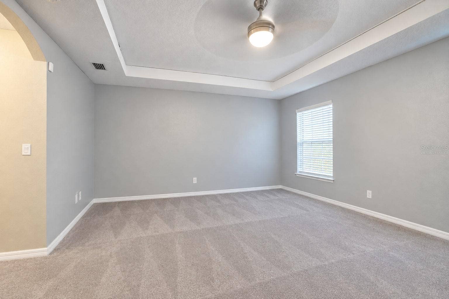42 BECKNER LANE, Palm Coast, FL 32137 MASTER BEDROOM- VIRTUALLY STAGED