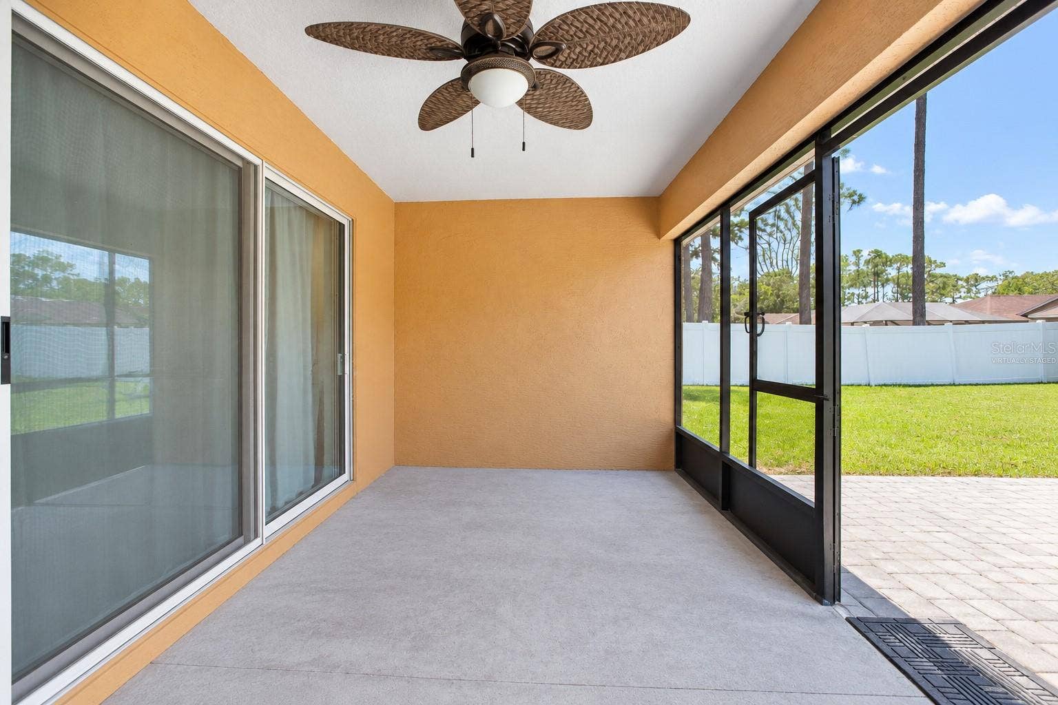 42 BECKNER LANE, Palm Coast, FL 32137 PORCH- VIRTUALLY STAGED
