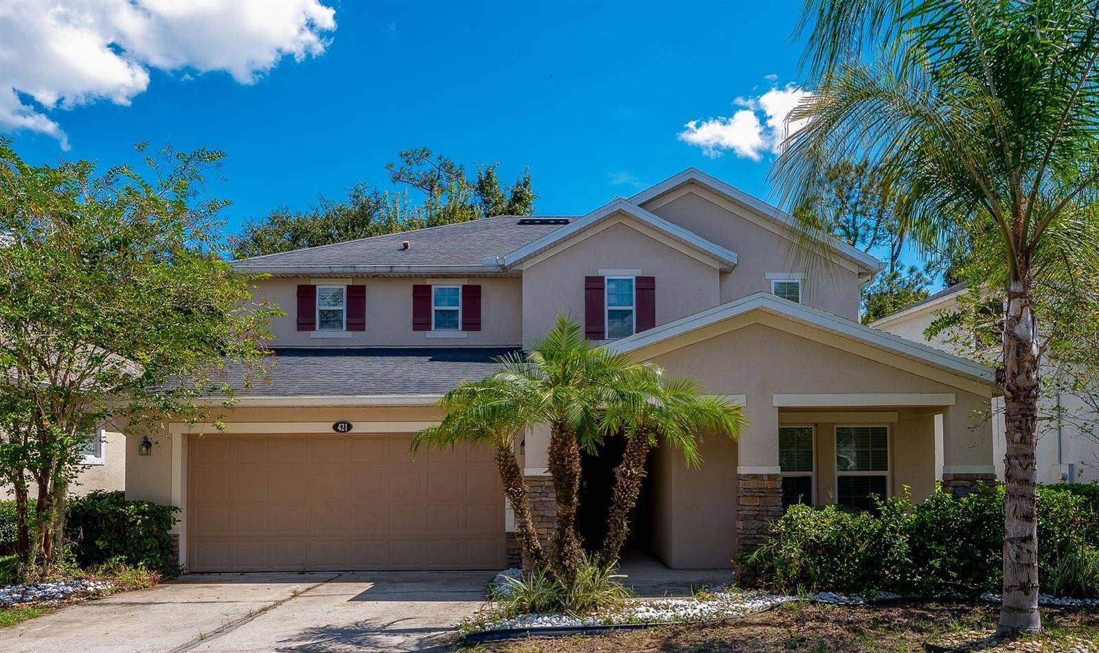 421 CHAMPION RIDGE DRIVE, Daytona Beach, FL 32124 Front of home