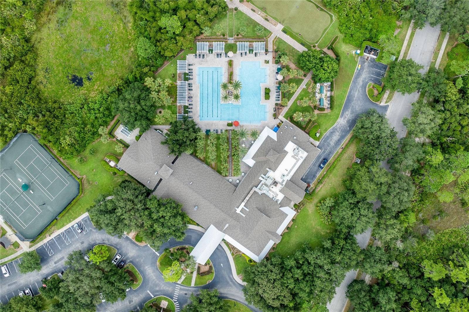 113 WESTCOTT LANE, Deland, FL 32724 Drone shots of clubhouse