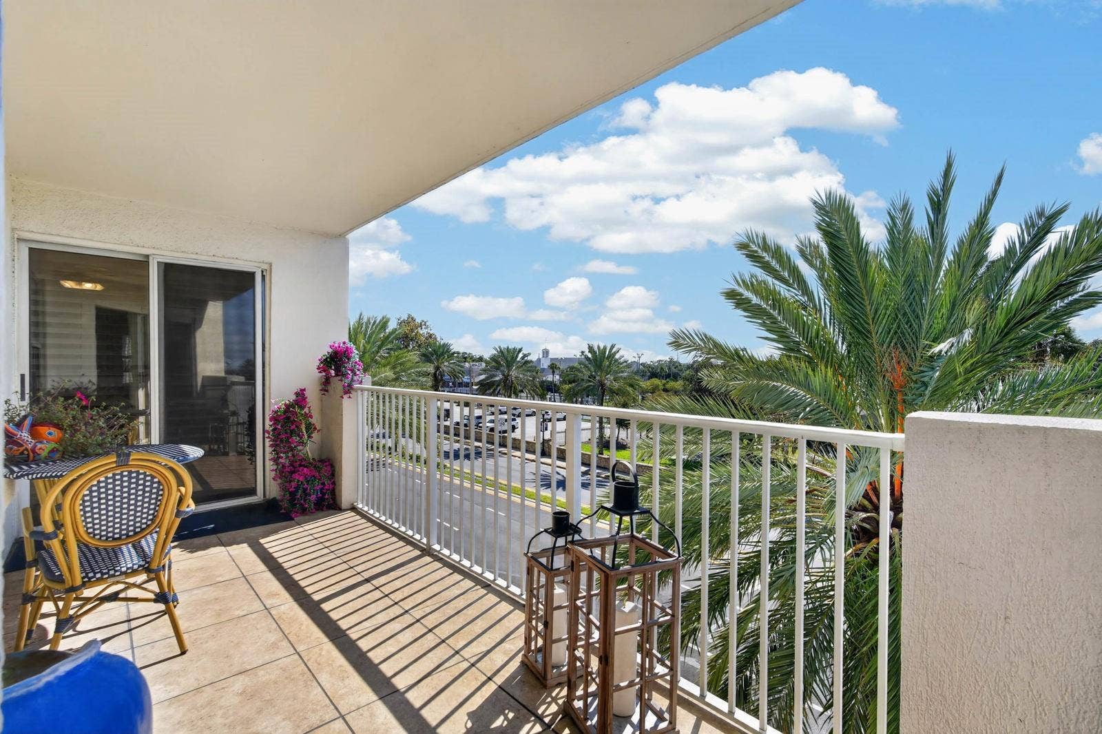 1 JOHN ANDERSON DRIVE, #301, Ormond Beach, FL 32176 LIVING ROOM BALCONY