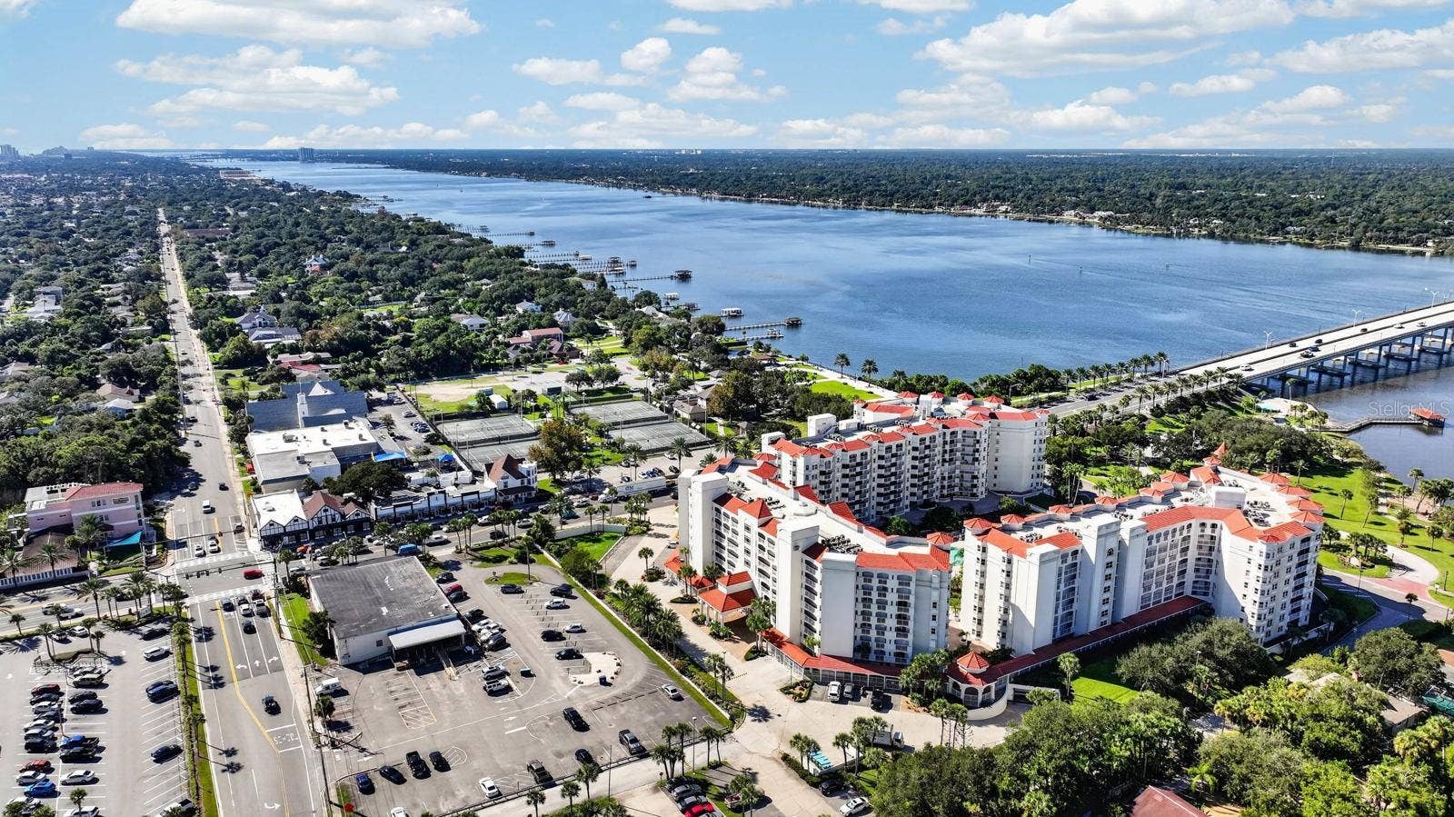 1 JOHN ANDERSON DRIVE, #301, Ormond Beach, FL 32176 DRONE IMAGES OF BUILDING