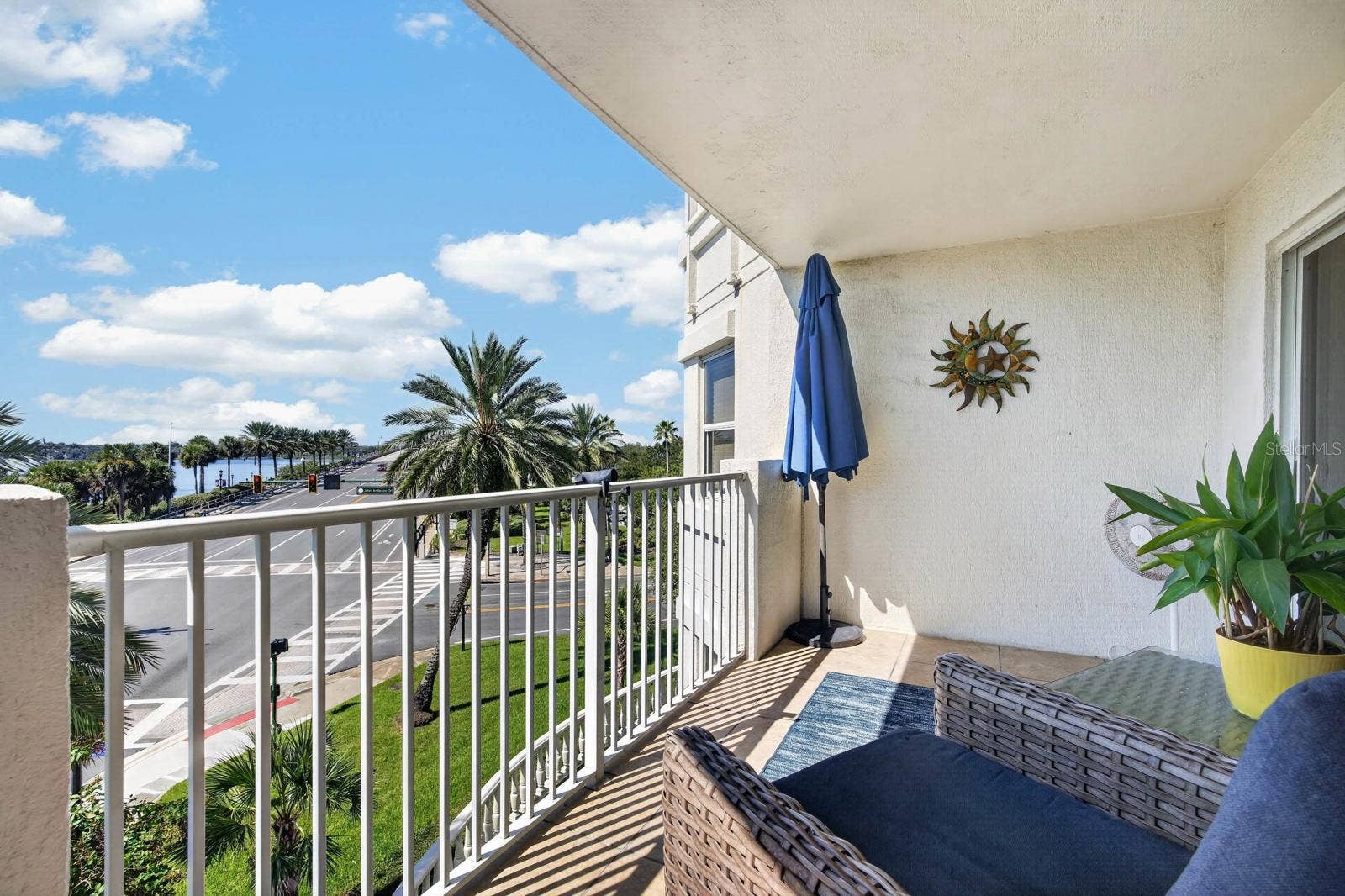 1 JOHN ANDERSON DRIVE, #301, Ormond Beach, FL 32176 LIVING ROOM BALCONY