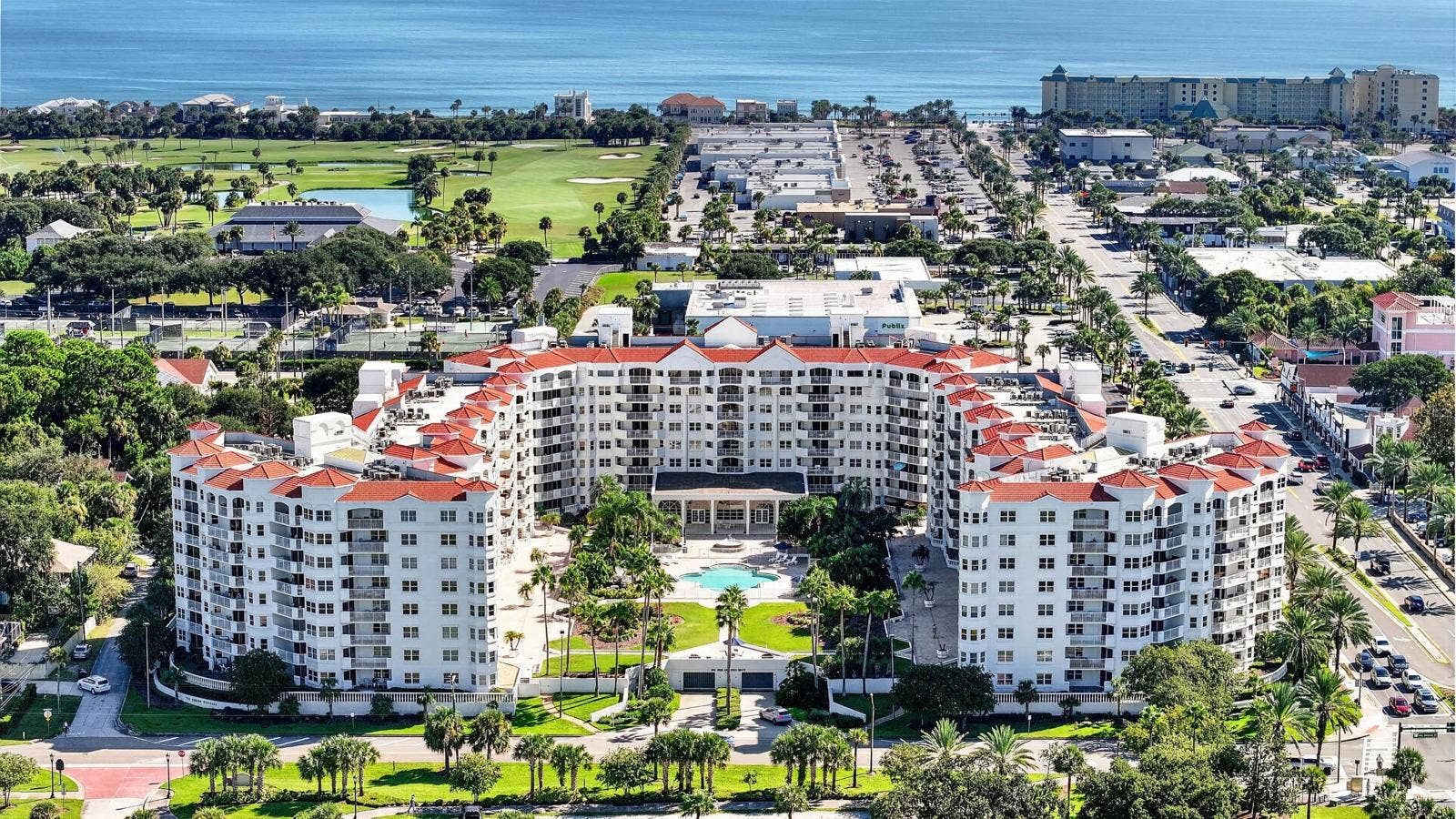 1 JOHN ANDERSON DRIVE, #301, Ormond Beach, FL 32176 DRONE IMAGES OF BUILDING