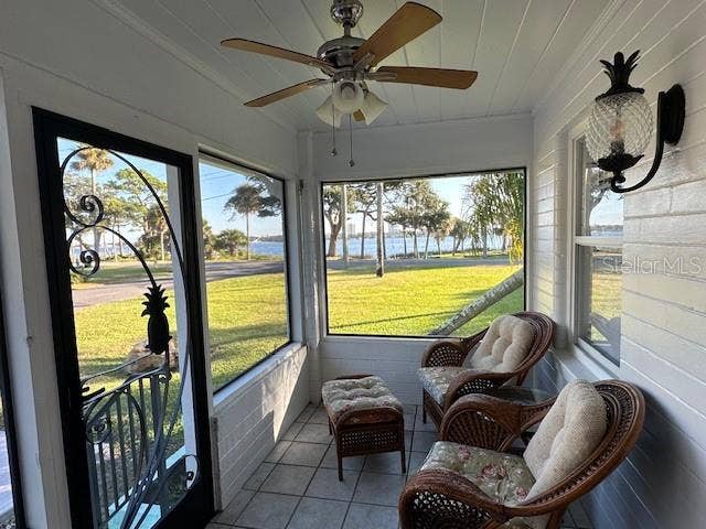 1146 RIVERSIDE DRIVE, Daytona Beach, FL 32117 Screened porch has a great view of the river!